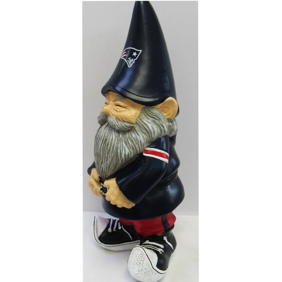 New England Patriots Good Luck Gnome Statue NFL Stocking Stuffer - Picture 4 of 4